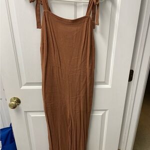 Universal Thread Rich Brown jumpsuit